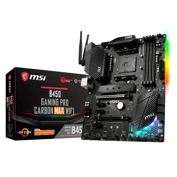 MSI B450 GAMING PRO CARBON MAX WIFI