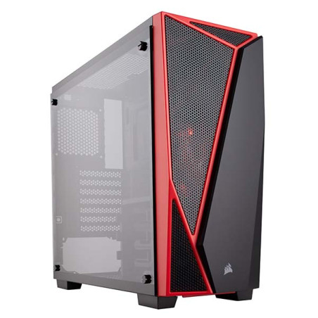 Corsair Carbide SPEC-04 Tempered Glass Noir/Rouge