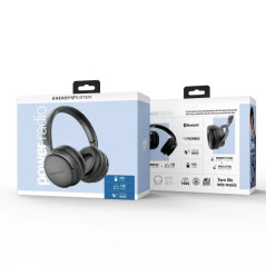 Energy Sistem Casque BT Space Power Radio Noir