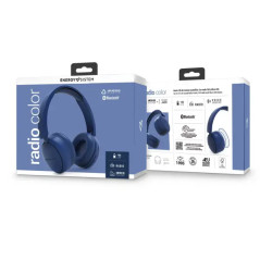 Energy Sistem Casque BT Radio FM Indigo