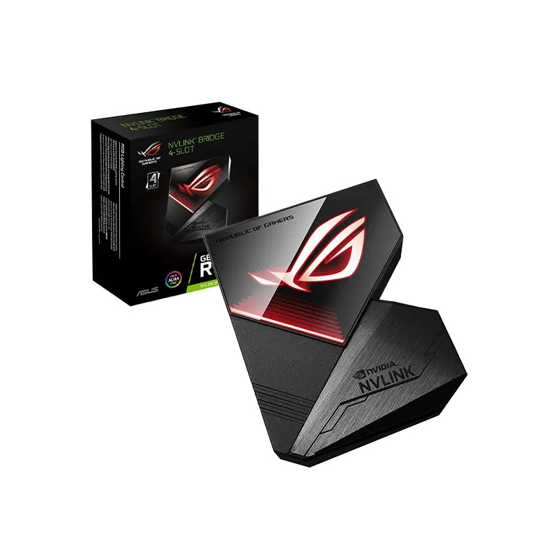 ASUS ROG GeForce RTX Nvlink Bridge 4 Slot avec Aura Sync RGB