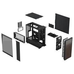 Fractal Design North Charcoal Black TG Dark