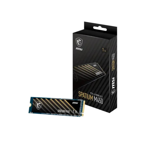 MSI SSD Interne SPATIUM m450 PCIe 4.0 NVME M.2 1TB