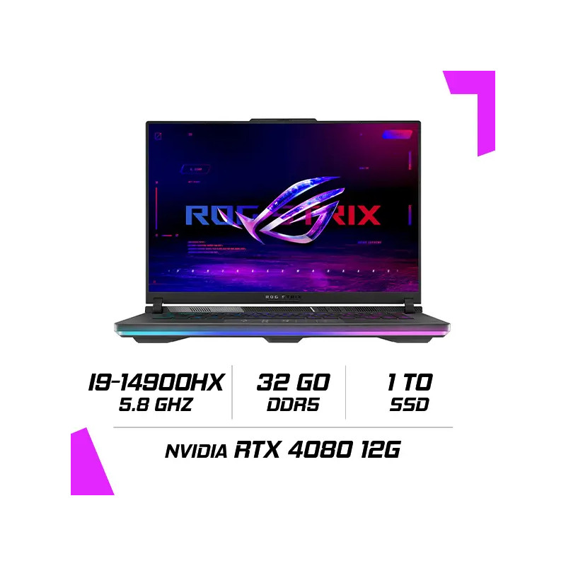 Asus ROG Strix SCAR 16 - G634 (2024) (i9-14900HX/32GB DDR5/1TB SSD/RTX4080/16" QHD+ 240 Hz) G634JZR-RA040W