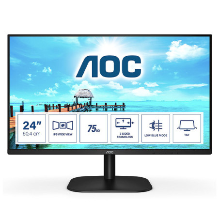 AOC 23.8″ LED 24B2XH IPS 75Hz