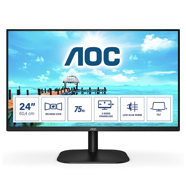 AOC 23.8″ LED 24B2XH IPS 75Hz FHD