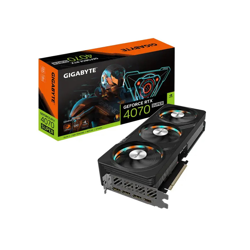 Gigabyte GeForce RTX 4070 SUPER GAMING OC 12G