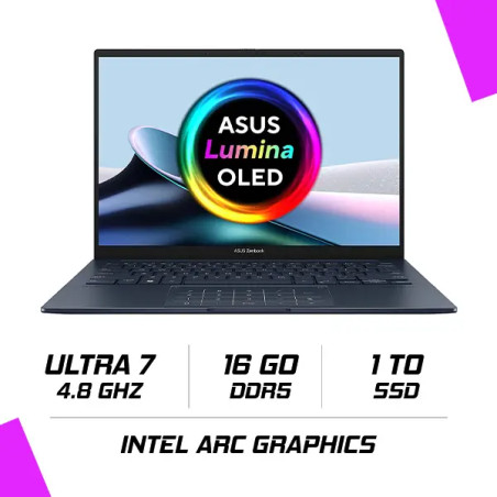 ASUS Zenbook 14 OLED - UX3405MA (Intel Core Ultra 7 155H/16Go/1To SSD/14"/FHD/OLED/60Hz)