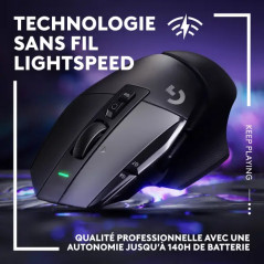 Logitech G502X Lightspeed Noir