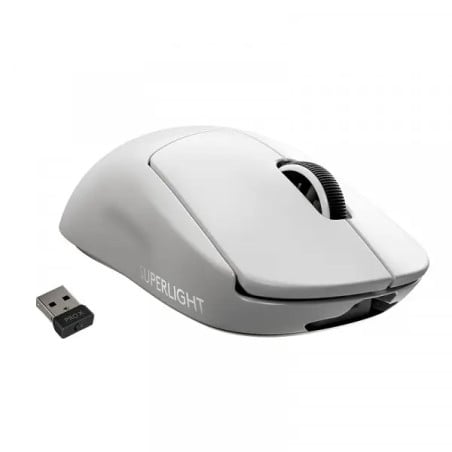 LOGITECH WIRELESS GAMING PRO X SUPERLIGHT Blanc