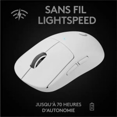 Logitech Wireless Gaming Pro X Superlight Blanc