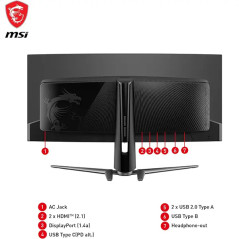 MSI MAG 341CQP QD-OLED 34" UWQHD 175Hz