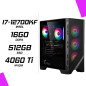 PC Gamer Intel i7-12700KF RTX 4060 Ti