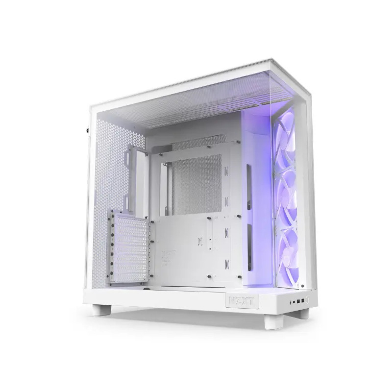 NZXT H6 Flow RGB Blanc