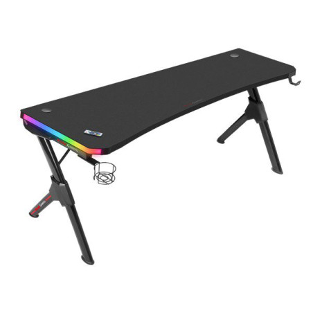 Bureau Gaming RGB – Mars Gaming MGDXLRGB – NOIR – 160cm