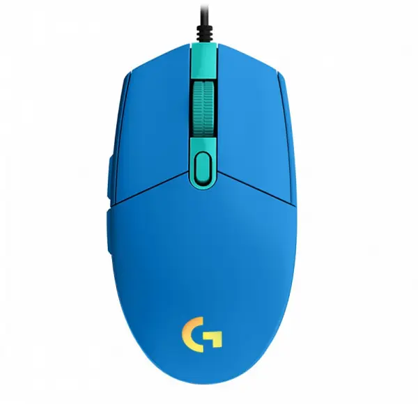 Logitech G203 LightSync Bleu