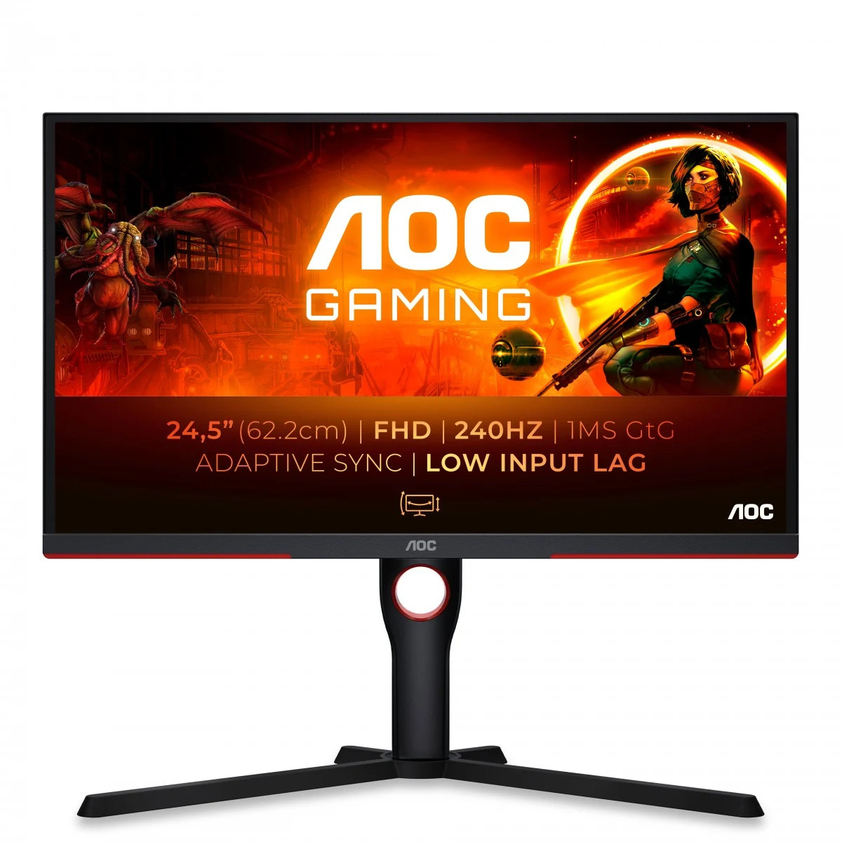 AOC G3 25G3ZM/BK 24.5" 240Hz FHD