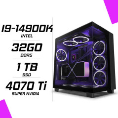 PC Gamer Intel i9-14900K RTX 4070 Ti SUPER