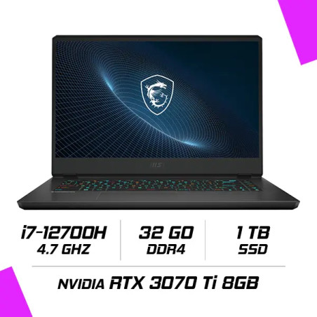 MSI Vector GP66 12UGS-434MA (i7-12700H/32GB/1TB SSD/RTX3070 Ti 8GB/15.6'' 165Hz)