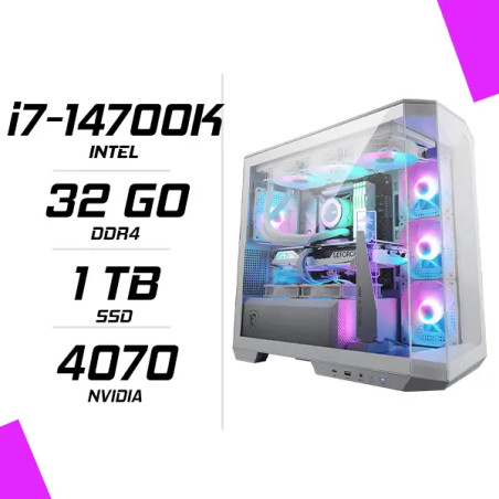 PC Gamer Intel i7-14700K RTX 4070 12GB