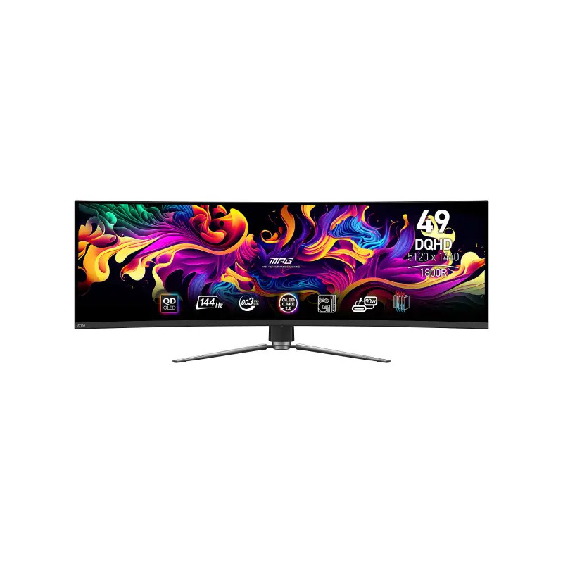 MSI 49″ MPG 491CQP QD-OLED 144Hz 5K Dual QHD