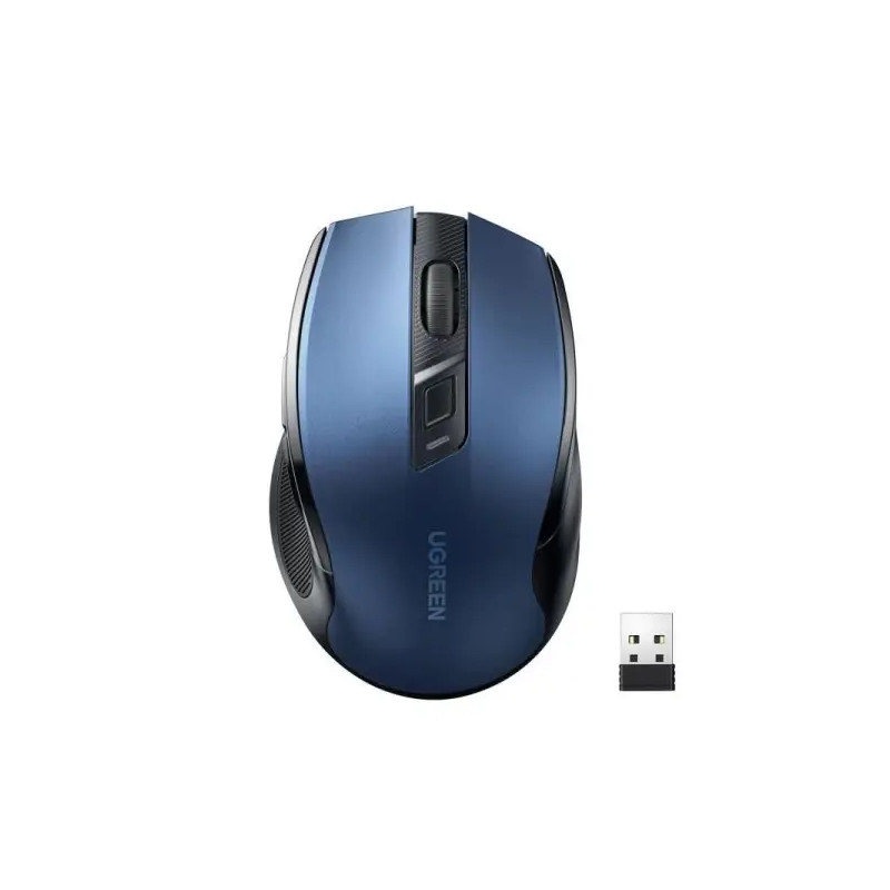 Ugreen Souris sans fil Design Egr 2,4 GHZ/15M Bleu (15064)