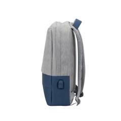 Sac à dos Rivacase Prater 7562 Gris bleu pour ordinateurs portables 15.6"