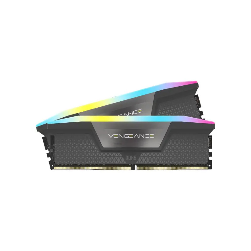 Corsair Vengeance RGB DDR5 64Go (2x32Go) 5200MHz CL40 - CMH64GX5M2B5200Z40K