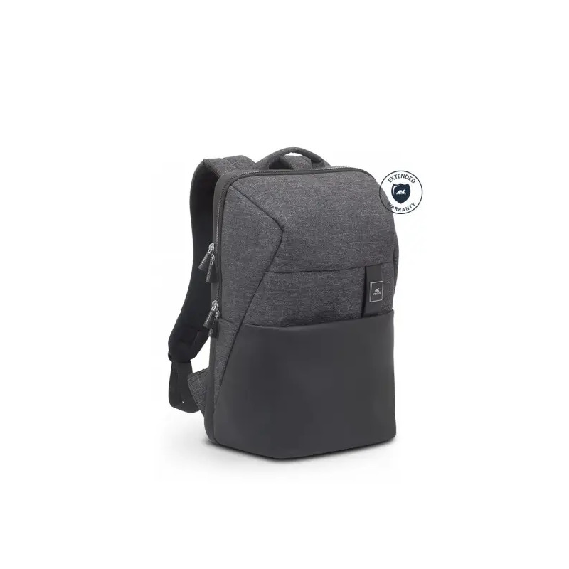 Sac à dos Rivacase LANTAU 8861 Noir mélange pour ordinateurs portables 15,6"