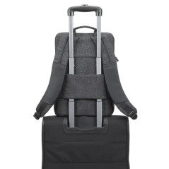 Sac à dos Rivacase LANTAU 8861 Noir mélange pour ordinateurs portables 15,6"