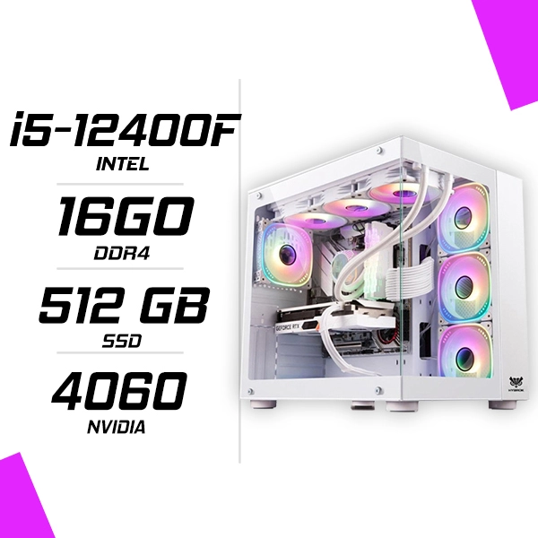 PC Gamer Intel i5-12400F RTX 4060 8G