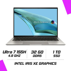 ASUS Zenbook S 13 OLED – UX5304MA (Intel Ultra 7 155H/32Go/1To SSD/13.3″/3K/OLED/60Hz) BASALT GREY