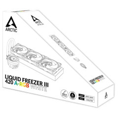 Arctic Liquid Freezer III 420 ARGB Blanc