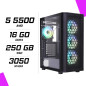 PC Gamer AMD Ryzen 5 5500 RTX 3050 6GB