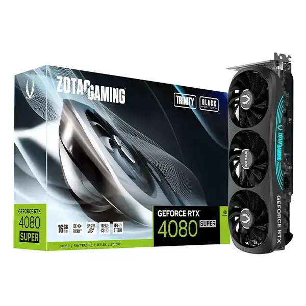 ZOTAC GeForce RTX 4080 SUPER Trinity Black Edition 16GB GDDR6X