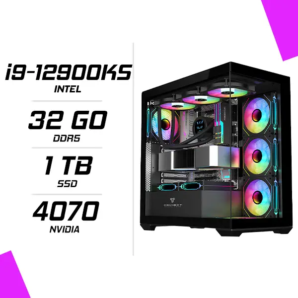 PC Gamer Intel i9-12900KS RTX 4070 12G