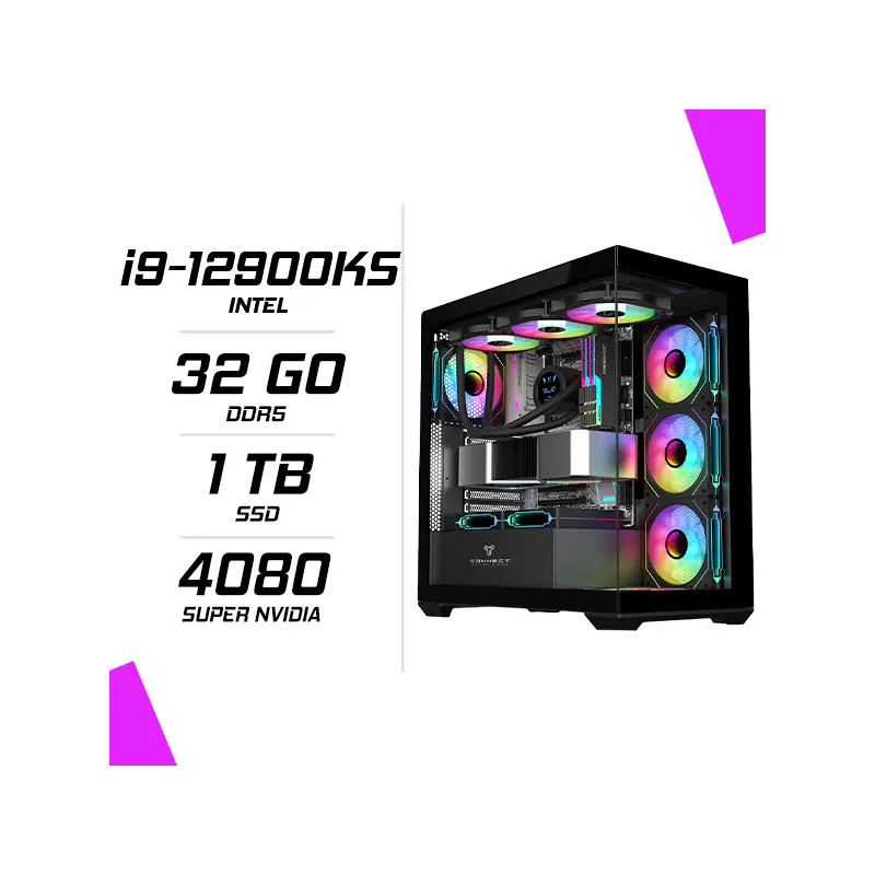 PC Gamer Intel i9-12900KS RTX 4080 SUPER 16G