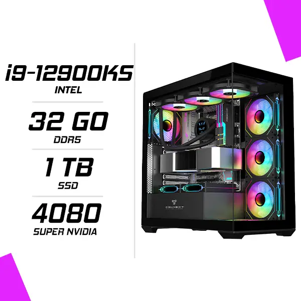 PC Gamer Intel i9-12900KS RTX 4080 SUPER 16G