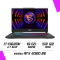 MSI Cyborg 15 A13VF-1473XMA Intel i7-13620H/16GB DDR5/512GB SSD/RTX 4060 8GB/15.6″ 144Hz/FreeDOS