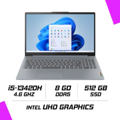 Lenovo IdeaPad Slim 3 15IRH8 Intel i5-13420H/8GB DDR5/512GB SSD/15.6"/FreeDOS 83EM008YFE