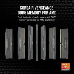 Corsair Vengeance 32GB (2x16GB) DDR5 6000MHz CL30 - CMK32GX5M2B6000Z30 - RAM DIMM