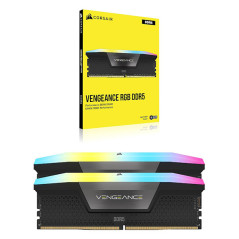 Corsair Vengeance RGB 32GB (2x16GB) DDR5 6000MHz CL30 - CMH32GX5M2B6000Z30K - RAM DIMM