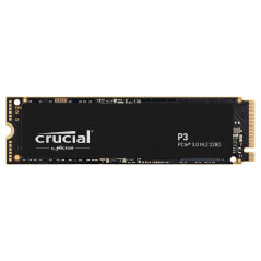 Crucial P3 1TB SSD PCIe M.2 2280 (Bulk Sans Emballage)