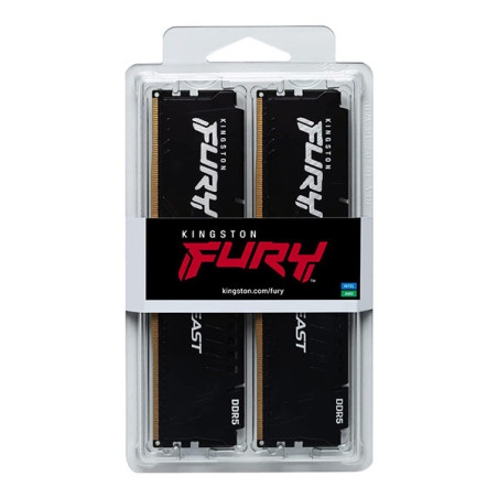 Kingston FURY Beast 64GB (2x32GB) DDR5 5600 MHz CL40 - KF556C40BBK2-64