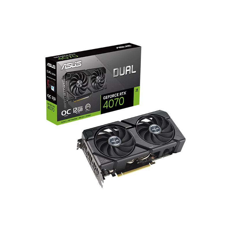 ASUS Dual GeForce RTX 4070 EVO OC Edition 12GB GDDR6X