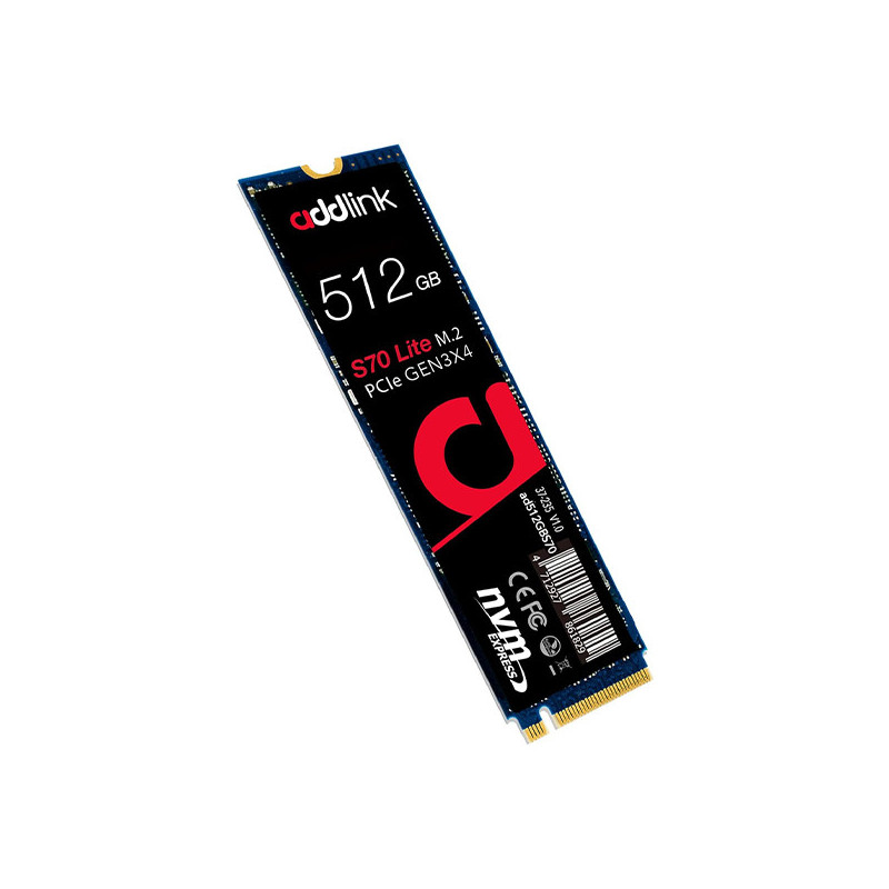 Addlink S70 Lite 512GB SSD M.2 PCle GEN3X4  ad512GBS70LTM2P