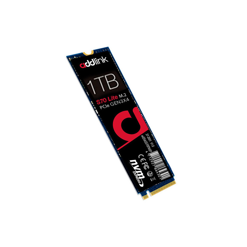 Addlink S70 Lite 1TB SSD M.2 PCle GEN3X4 | ad1TBS70LTM2P