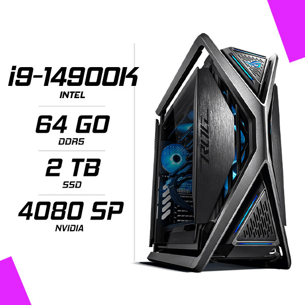 PC Gamer Intel i9-14900K RTX 4080 SUPER 16G