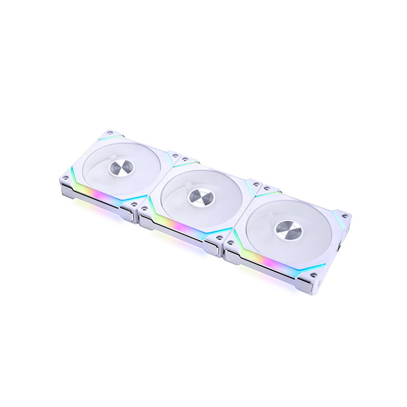 Lian Li UNI Fan SL V2 120mm ARGB Blanc - Pack de 3