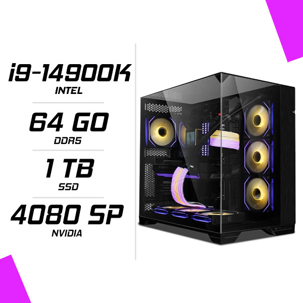 PC Gamer Intel i9-14900K RTX 4080 SUPER 16GB